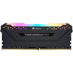 CORSAIR CMW32GX4M4Z3200C16 32GB (4x8GB) DDR4 3200 MHz C16 VENGEANCE RGB BLACK DIMM BELLEK