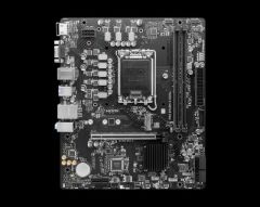 MSI PRO PRO B760M-E DDR4 SOKET 1700 DDR4 5333MHZ(OC) PCI-E Gen4 M.2 USB3.2 DP HDMI 1x2.5G LAN MATX