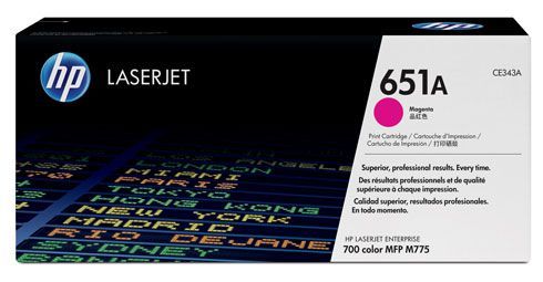 HP CE343A (651A) MACENTA TONER 16.000 SAYFA