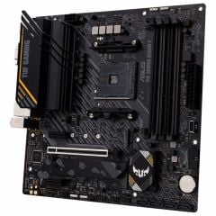 ASUS TUF GAMING B550M-E AMD B550 AM4 DDR4 4800 DP HDMI VGA ÇİFT M2 USB3.2 AURA RGB MATX 128GB KADAR RAM DESTEGI BIOS FLASHBACK BUTONU ASUS TUF PROTECTION