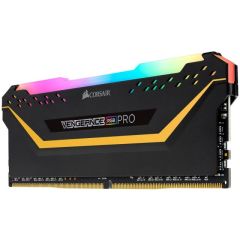 CORSAIR CMW16GX4M2C3200C16-TUF 16GB (2x8GB) DDR4 3200 MHz C16 VENGEANCE RGB PRO BLACK SOĞUTUCULU DIMM BELLEK