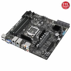 ASUS WS C246M PRO Intel C246 LGA1151 DDR4 2666 DP HDMI VGA M2 USB3.1 2 adet LAN mATX