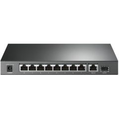 TP-LINK TL-SG1210P 10 PORT GİGABİT POE+ 8PORT GİGABİT POE 1 PORT GİGABİT RJ45 1 PORT GİGABİT SFP SWITCH