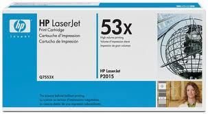 HP Q7553X (53X) SIYAH YUKSEK KAPASITELI TONER 7.000 SAYFA