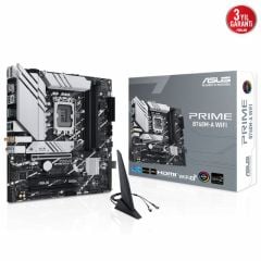 ASUS MB PRIME B760M-A WIFI INTELl B760 LGA1700 DDR5 7200 HDMI VGA 2x M2 USB3.2 AX WiFi + BT AURA RGB 2.5Gbit LAN mATX ASUS 5X PROTECTION III Armoury Crate AI Suite 3