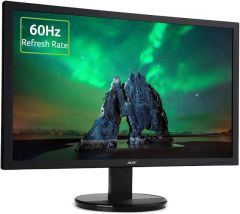 21.5 ACER K222HQLBID LED FHD 5MS 60HZ 200 Nits (VGA HDMI DVI) VESA SIYAH MONITOR