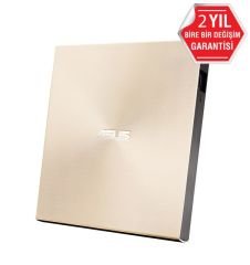 ASUS ZENDRİVE-U9M SDRW-08U9M-U HARİCİ İNCE DVD YAZICI  M-DİSC  USB TYPE-C VE USB 2.0 DESTEKLİ  ALTIN