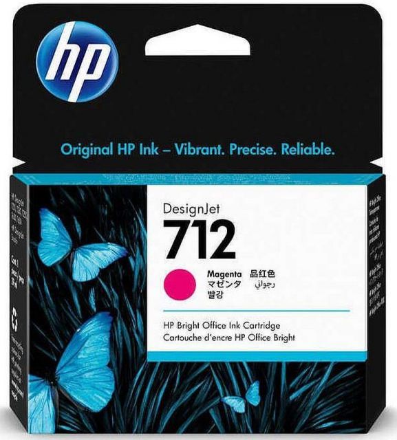 HP 3ED68A (712) KIRMIZI 29 ML GENIS FORMAT MUREKKEP KARTUSU