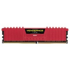 CORSAIR CMK32GX4M2B3000C15R 32GB (2X16GB) DDR4 3000MHz CL15 VENGEANCE LPX SOGUTUCULU DIMM BELLEK RED
