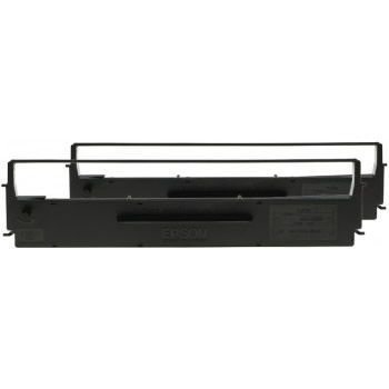 EPSON C13S015647 IKILI PAKET-BLACK RIBBON- LX-350 / 300+ / 30 /8750/ 4 MILYON KARAKTER