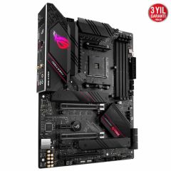 ASUS ROG STRIX B550-E GAMING AMD B550 AM4 DDR4 4400 DP HDMI Çift M2 USB3.2 AX WiFi + BT ARGB 2.5Gbit LAN ATX PCIe 4.0 ECC RAM Desteği