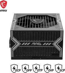 MSI PSU MAG A750BN PCIE5 750W 80+ BRONZE POWER SUPPLY