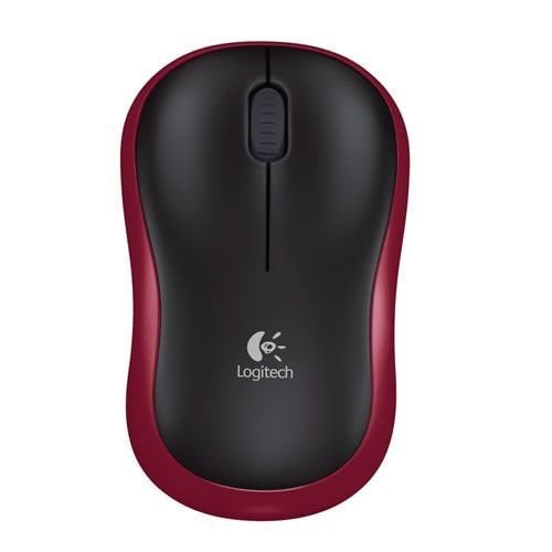 LOGITECH M185 USB ALICILI KOMPAKT KABLOSUZ MOUSE-KIRMIZI 910-002237