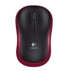 LOGITECH M185 USB ALICILI KOMPAKT KABLOSUZ MOUSE-KIRMIZI 910-002237