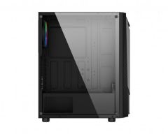 MSI MAG SHIELD 110A TEMPERLİ CAM 2x120MM AUTO RGB FAN ATX GAMING BİLGİSAYAR KASASI