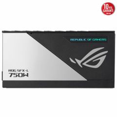 ASUS ROG LOKI SFX-L 750W MODÜLER ATX 3.0 UYUMLU 120MM PWM ARGB FAN PCIe 5.0 10 YIL GARANTI