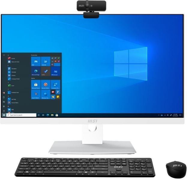 MSI MODERN AM241TP 11M-238TR 23.8 LED 1920X1080 (FHD) DOKUNMATIK I7-1165G7 16GB DDR4 512GB SSD W10PRO ERGONOMIK BEYAZ AIO PC