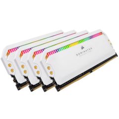 CORSAIR CMT32GX4M4K4000C19W 32GB (4X8GB) DDR4 4000MHz CL19 DOMINATOR PLATINUM RGB SOĞUTUCULU BEYAZ DIMM BELLEK
